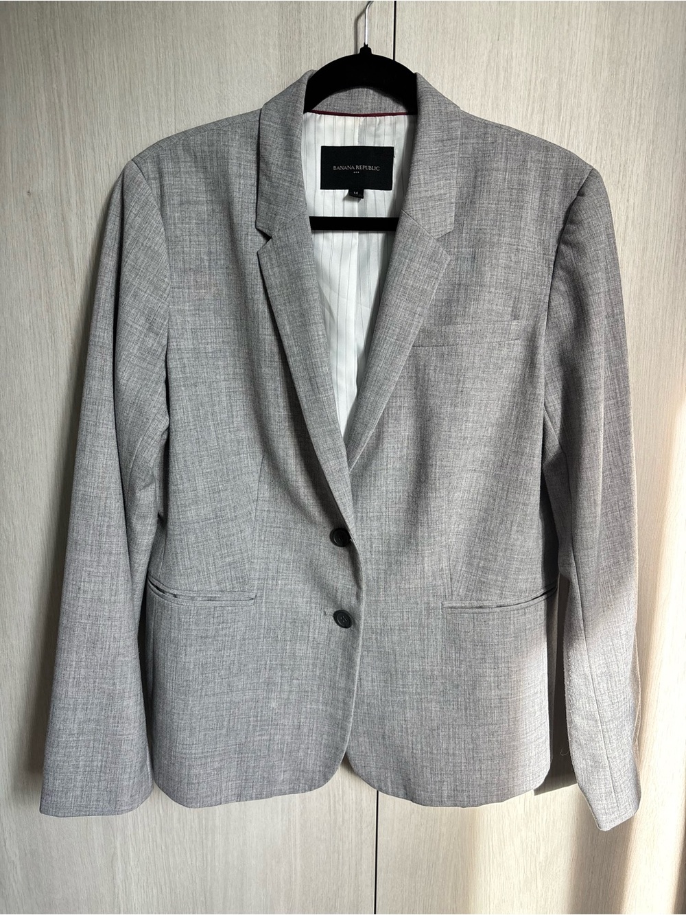 Banana Republic Factory Gray Women's Tailored Blazer